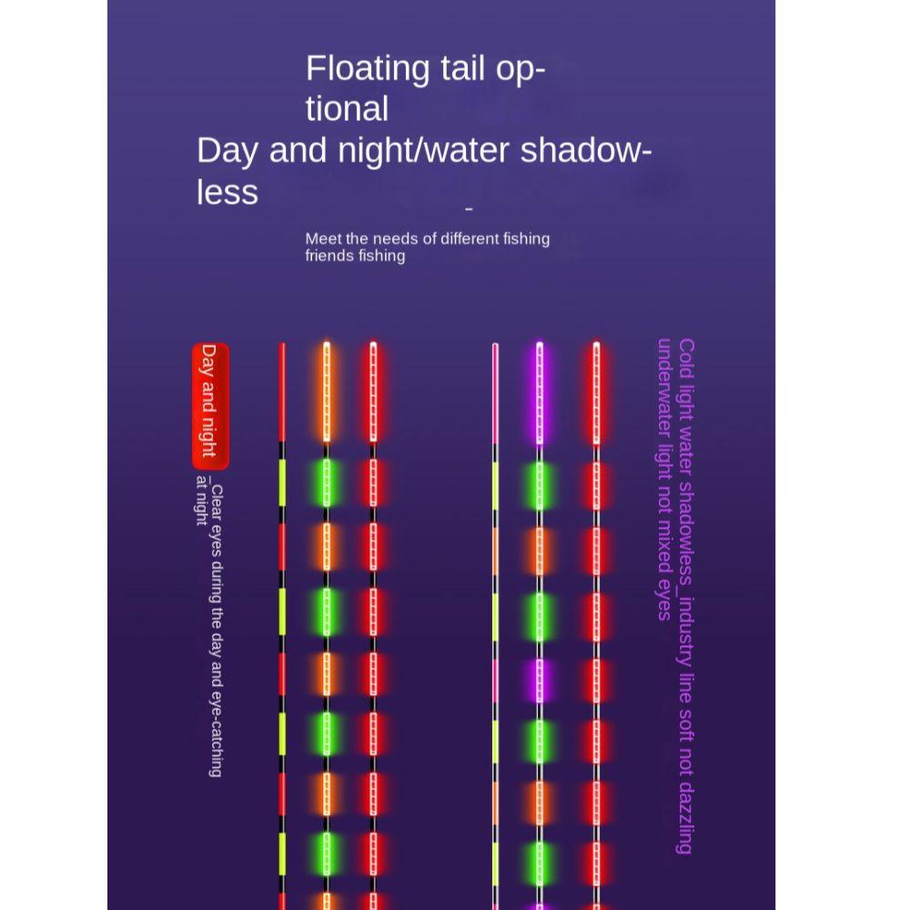 Buoy Strike Light Float Indicator Rock Fishing Floats 2024 Electronic Fishing Float Long Tail