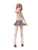 Kadokawa PLASTIC MODEL SERIES Certain Scientific Railgun Misaka Approximately 163mm Plastic Model "A T" Mikoto, Tall, Color-coded