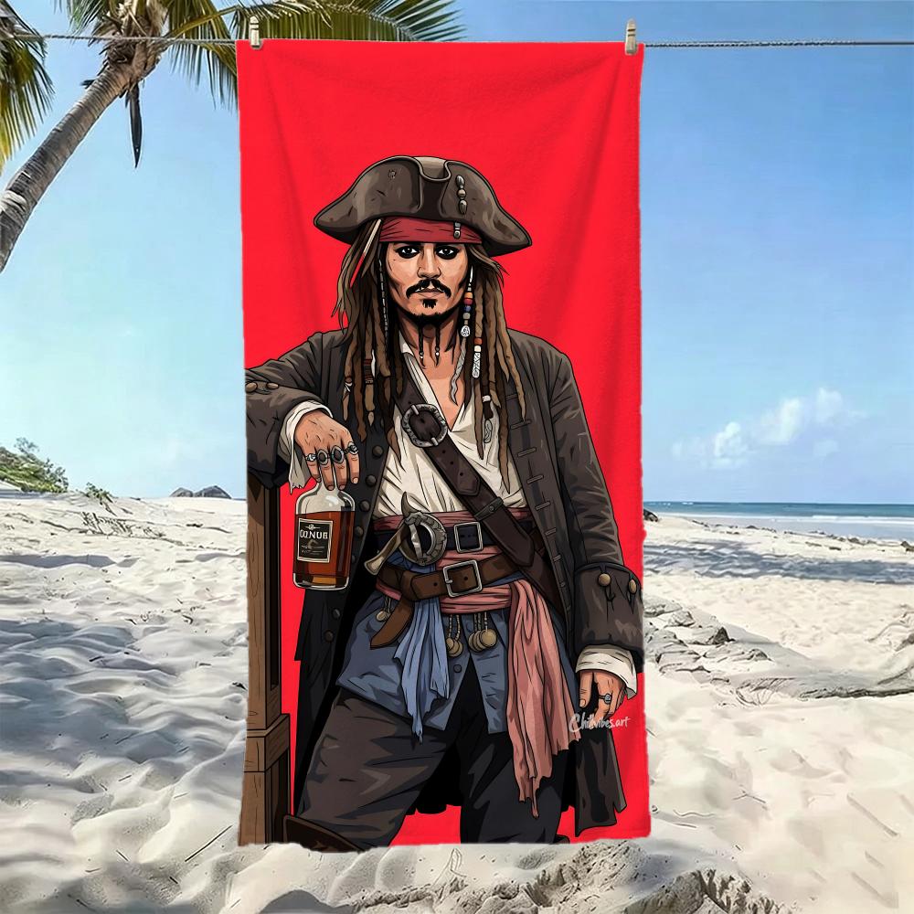 Adventure-Pirates of the CaribbeanS Towel Five-Star Hotel Quality Eco-Friendly Ultra Soft Thick Towels & Beach Towels