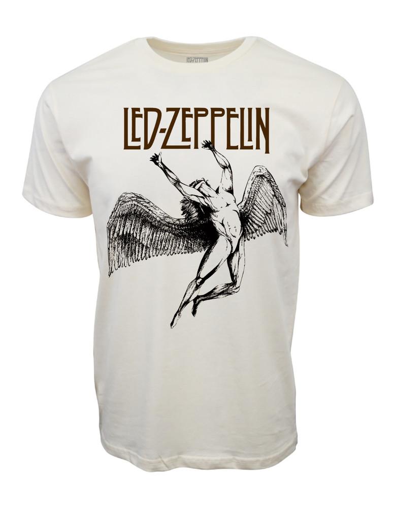 Led Zeppelin Zoso Натуральный Графический Футболка Унисекс Футболка