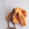 Thick Warm Ear Protection Cap Cartoon Plush Beanie Cap Unisex Baby Rabbit Hat  Daily