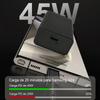 UYUXIO 45W USB C Charger for Samsung iPhone Macbook  PD 4.0 Turbo Wall Adapter Fast Charging EU Plug