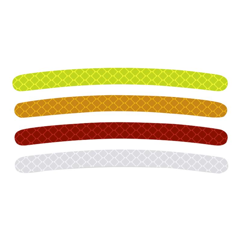 Reflective Tire Strips for Cars & Motorcycles - Decorative Wheel Stickers