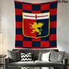 Genoa CFC poster  Wall Hanging Printed Fabric Blanket Decorative Tapestries for Bedroom Living Room Home Decor