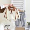 0-5-Year-old Children's Set Boys' Long Sleeved Polo Shirt Simple and Fashionable Casual Elastic Pants Two-piece Set Comfortable Clothes for Babies