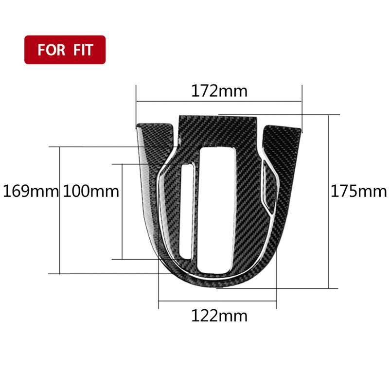 Подходит для Honda fit Jazz 2014-2018 автомобильные аксессуары карбоновая панель передач защищает ручку переключения передач наклейки на автомобиль украшение интерьера