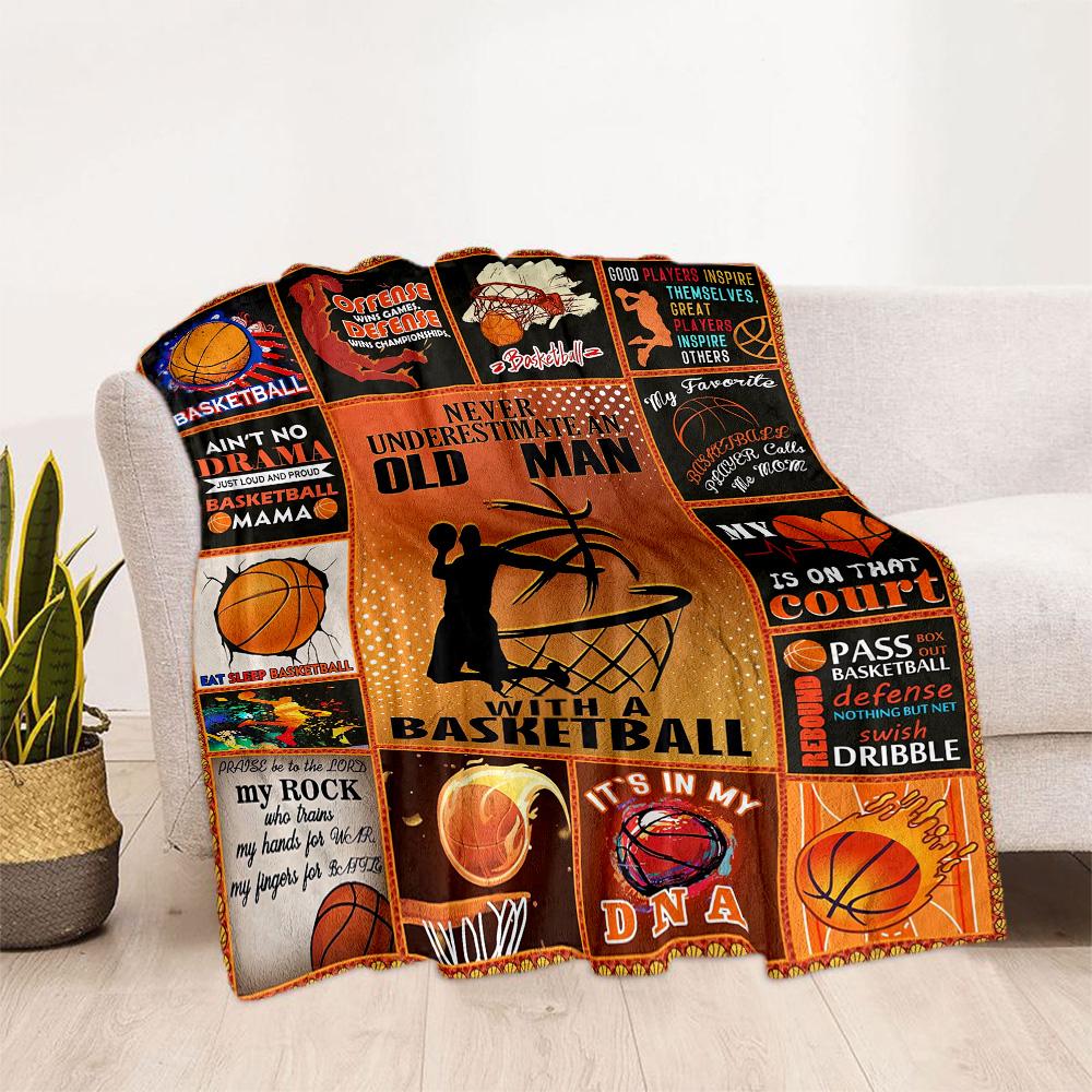Basketball Faith Strength Blankets are suitable for living rooms, bedrooms, camping, and other places, making them an ideal choice for gifts.