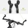 Bicycle Bar Ends Ergonomic Anti-slip MTB Mountain Bike Handlebar Ends for 21.8-22.8mm Handlebars