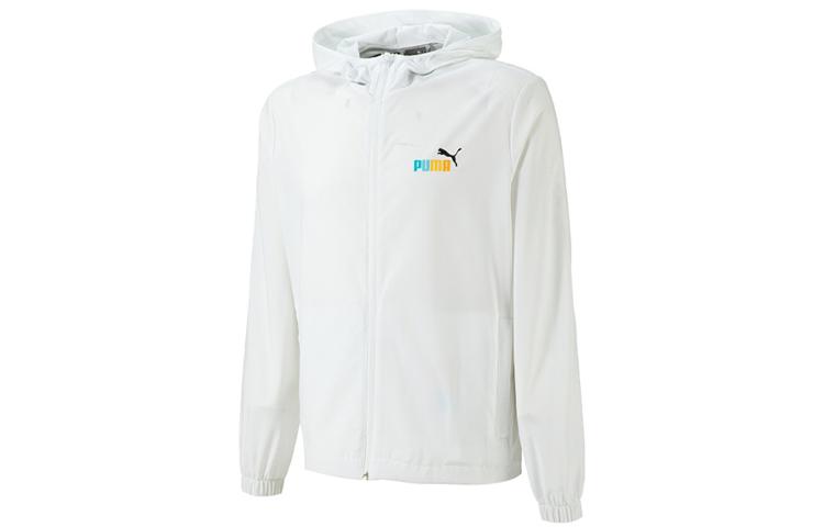 Puma Куртки Мужские Белые С капюшоном Умеренные Другое 678013-02