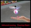 Latest Flying Ball Luminous Kid's Flight Balls Electronic Infrared Induction Aircraft Remote Control Playthings LED Light Mini Helicopter