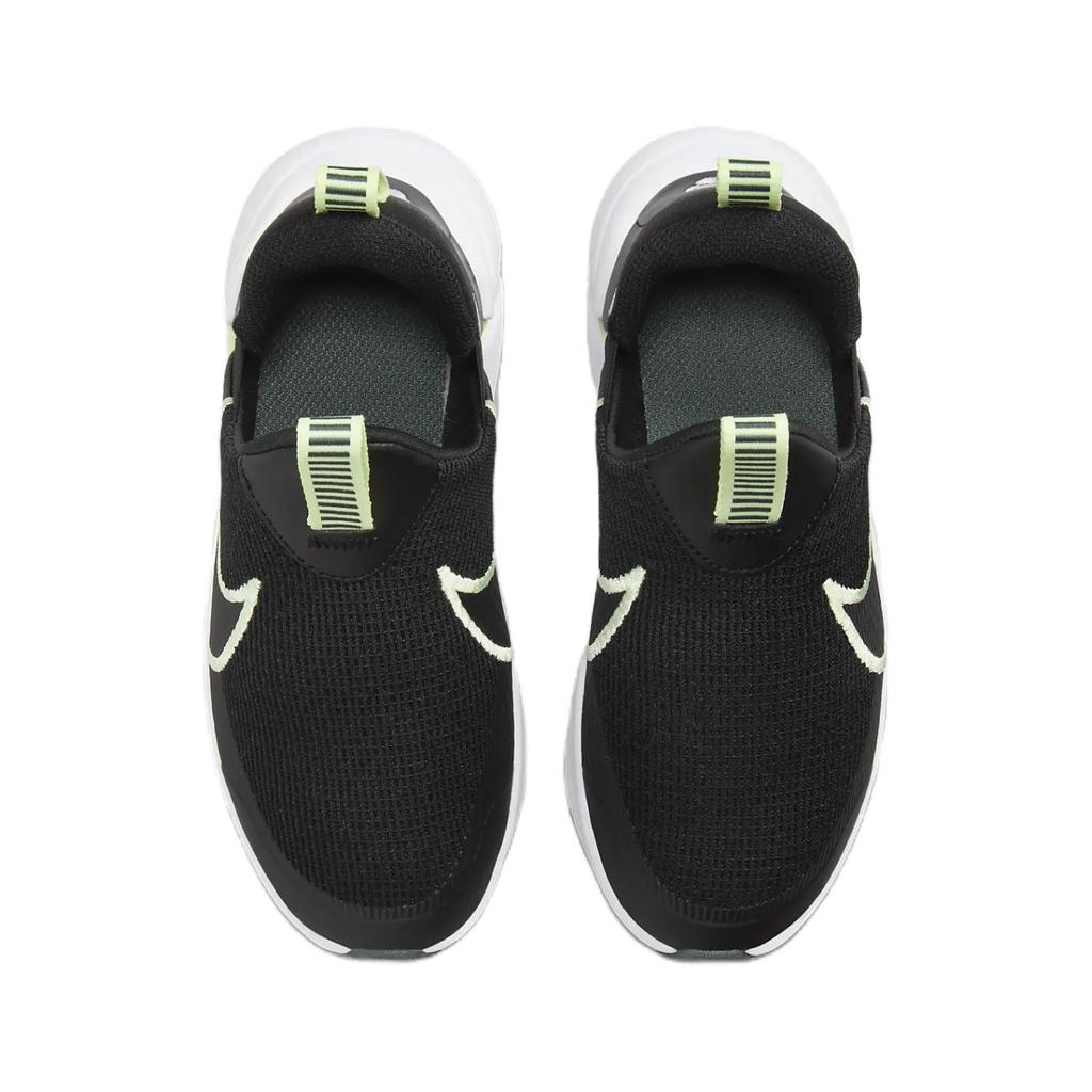 Nike Flex Plus 2 PS Black Barely Volt Kids Sneakers Vintage-Green White DV9000-008