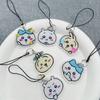 1Pc Bag Pendant Gifts Anime Figure Chiikawa Keychain Mobile Phone Ornament Couple Lanyard Pendant Cell Accessories