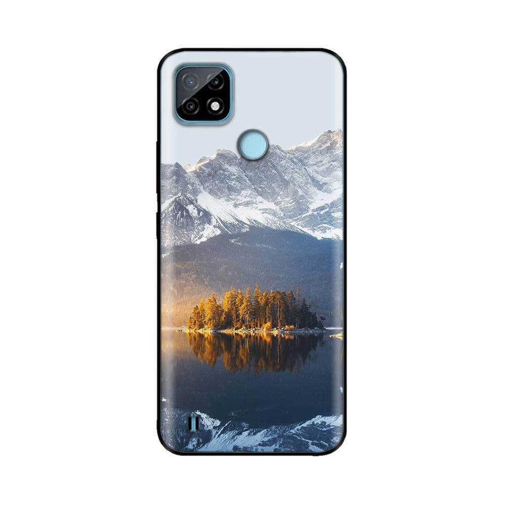 Чехол для Realme C21 Силиконовый Мягкий Милый Мультяшный Расписной Чехол для Телефона для Realme C21 C21Y C25 C25s Чехлы RealmeC25 C 21 Fundas Capa