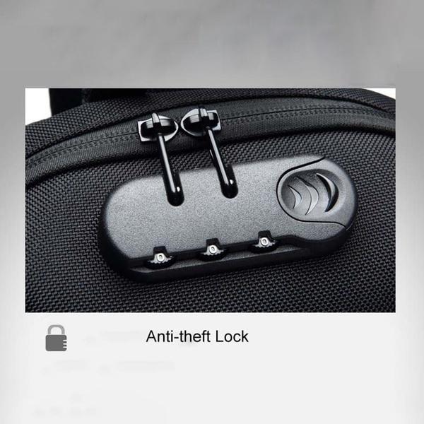 Модная многофункциональная сумка кроссбоди для мужчин, противокражная наплечная сумка-мессенджер, водонепроницаемая дорожная нагрудная сумка, мужская наплечная сумка