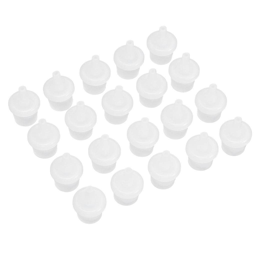 20 шт. Насадка для клея для наращивания ресниц, клей для наращивания ресниц, пробка для бутылки с клеем