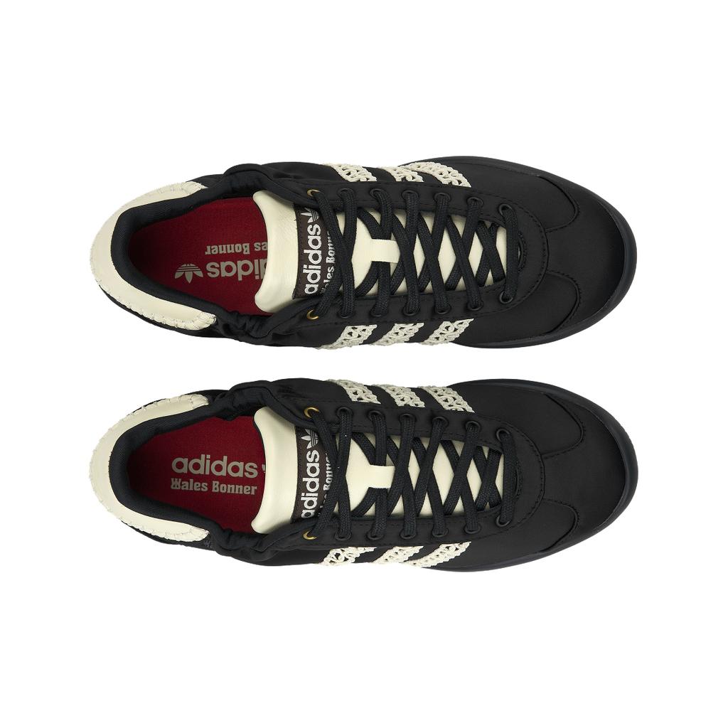 Wales Bonner x adidas Karintha Черные Белые Унисекс Кроссовки Основной Черный Темно-Коричневый Кремово-Белый IH7259
