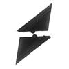 Pair Door Mirror Flag Cover 1SH17KX7AA Left Right Black Decoration Replacement for FIAT 500