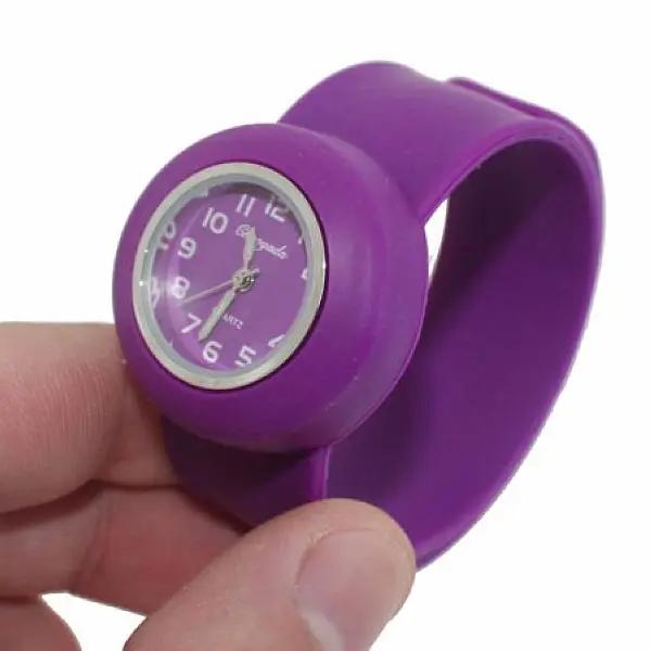 10 Colors Choose Childrens Unisex Silicone Rubber Slap Wrist Pop Watch For Boys Girls Kids Gift A5 Mens Womens Boys And Girls