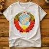 Unisexs Soviet Union Coat Of Arms 19461956 Tshirts Cotton Clothing Summer Streetwear Short Sleeve Tshirt O Neck Tee Shirt