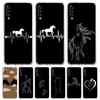 Чехол для телефона с рисунком лошади для Samsung A14 5G A12 A22 A32 A34 A42 A52 A54 A50 A70 A30 A40 A20E A10S A20S A02S A04S, прозрачный чехол
