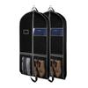 Garment Bags for Travel Heavy-Duty Garment Bag with Pockets Portable Garment Bags for Hanging Clothes Foldable