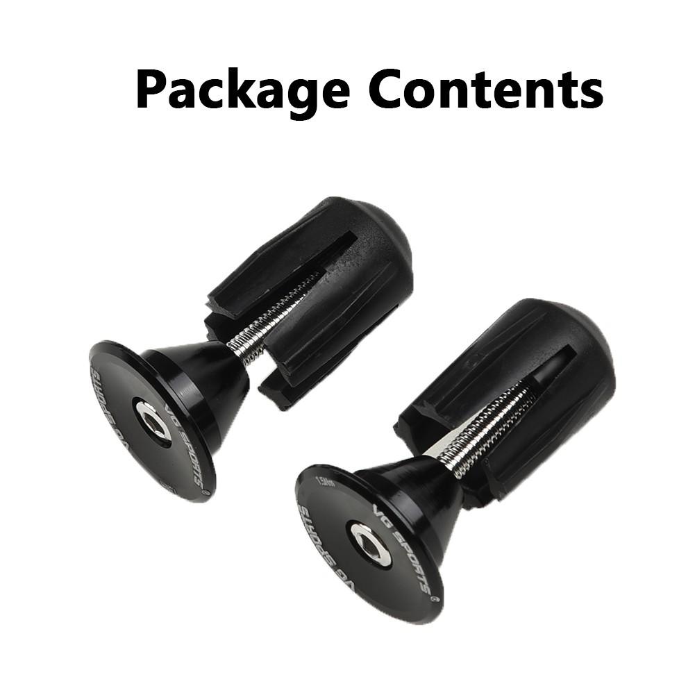 Ends Handlebar Cap Racing Cycling Handle Bar Plugs Road Bike Grip Useful