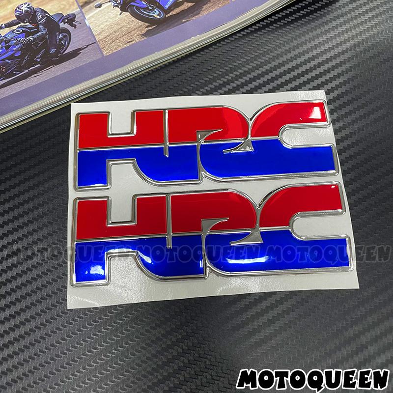 MPC4 For Honda HRC CBR 250R 500R 650R 600 F2 F3 F4 F5 1000 RR Motorcycle Fairing 3D Label Emblem Logo Fuel Tank Pad Decals Stickers