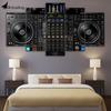 HD Printed 5 Piece Canvas Art DJ Music Player Painting Music Poster Classical Torna DJ Wall Pictures for Living Room Modern