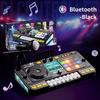 Детский симулятор DJ-микшера, игрушки, многофункциональные музыкальные эффекты, электронная обучающая игра, подарок на день рождения для детей
