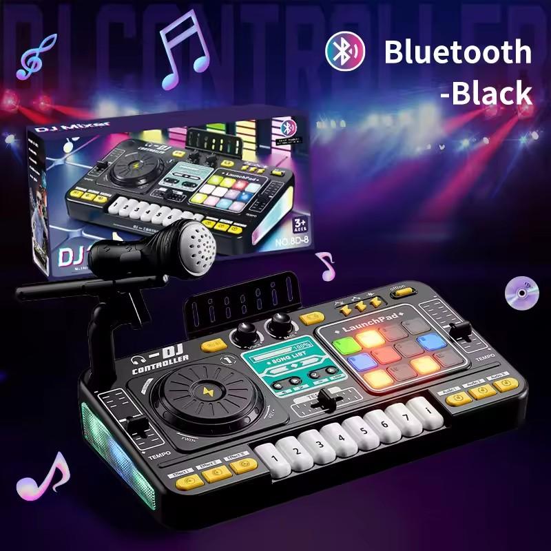 Детский симулятор DJ-микшера, игрушки, многофункциональные музыкальные эффекты, электронная обучающая игра, подарок на день рождения для детей
