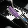 Bling Luxury Car Gears Hand brake Cover Car Decoration Car Styling Diamond Pink Black Car Assessoires Interior for Women Girls