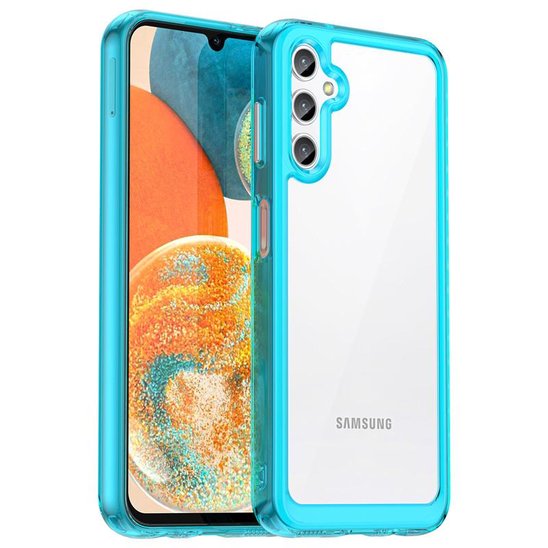 Для Samsung Galaxy A14 4G чехол Samsung A23 A33 A53 A54 A14 чехол цветной мягкий край силиконовый прозрачный бампер для Galaxy A14