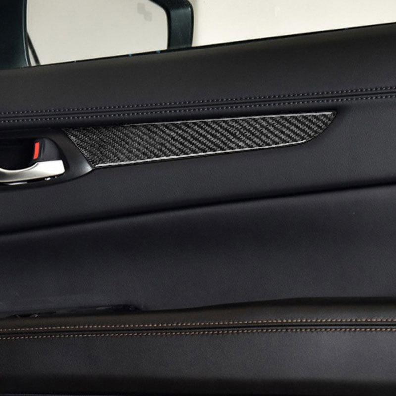 Для Mazda CX-5 CX5 CX 5 2017 2018 Мягкий Карбон Автоаксессуары Внутренняя Накладка на Панель Двери Окна Декоративные Полоски