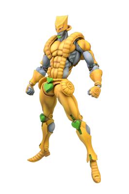 Super Action Statue Bizarre Adventure Часть 165мм ПВХ АБС Нейлон Окрашенная Подвижная Фигурка """JoJo's 3""" """The World""" Прибл. & &