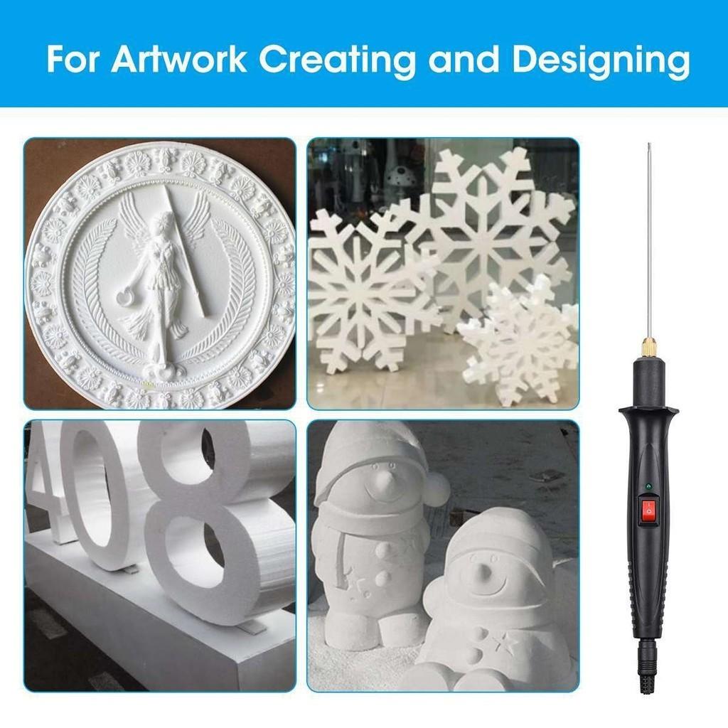 18 Вт 4 в 1 18 Вт Электрическая машина для резки пенопласта Портативный нож для резки горячей проволокой Инструмент для рукоделия Ручка для резки пенопласта