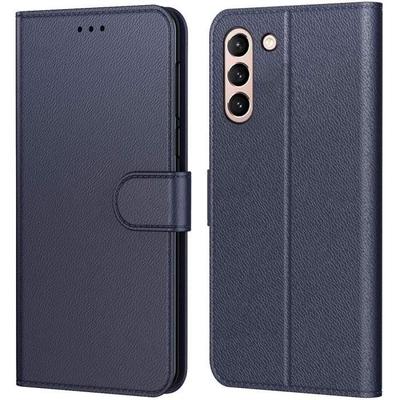Чехол - для Samsung - S21 - Темно-синий - Мягкий кошелек - Противоударный Защита от царапин