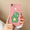 For Oppo F5 F15 F7 F9 F11 F21 F17 F19 Pro Plus Phone Case Cute Anime Dinosaur Pattern Soft Slim Silicone Camera Protection Cover For Oppo Bumper Shell