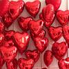 Yousheng 50 шт. Красные воздушные шары в форме сердца из алюминиевой фольги, воздушные шары в форме сердца для украшения Дня святого Валентина, свадьбы, помолвки, годовщины, вечеринки