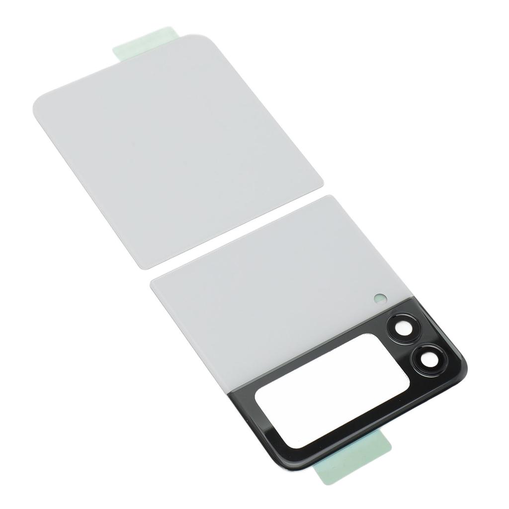 Задняя крышка для раскладного телефона, замена, с предустановленной лентой, линза камеры, инструменты, корпус из заднего стекла, дверца для Galaxy Z Flip 3