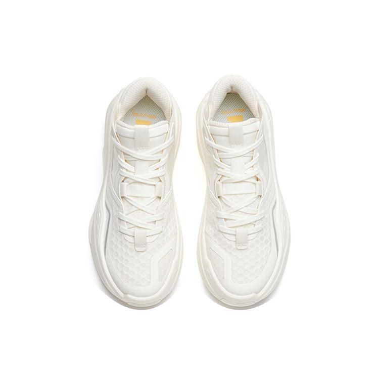 Anta C37 2.0 дышащие легкие кроссовки средней высоты женские кроссовки цвета слоновой кости и белого 922228082-3