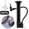 Lightweight Balloon Manual Air Pump 80PSI Bike Tire Inflator  Cycling Accessories