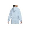 Jordan Essentials Повседневная спортивная вязаная толстовка с капюшоном Женские топы Синие DD6999-438
