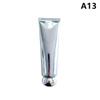 1Pcs Gold Silver Empty Refillable Plastic Soft Tubes Squeezable Bottle Cosmetic Container For Facial Cleaner Lotion Hand Cream