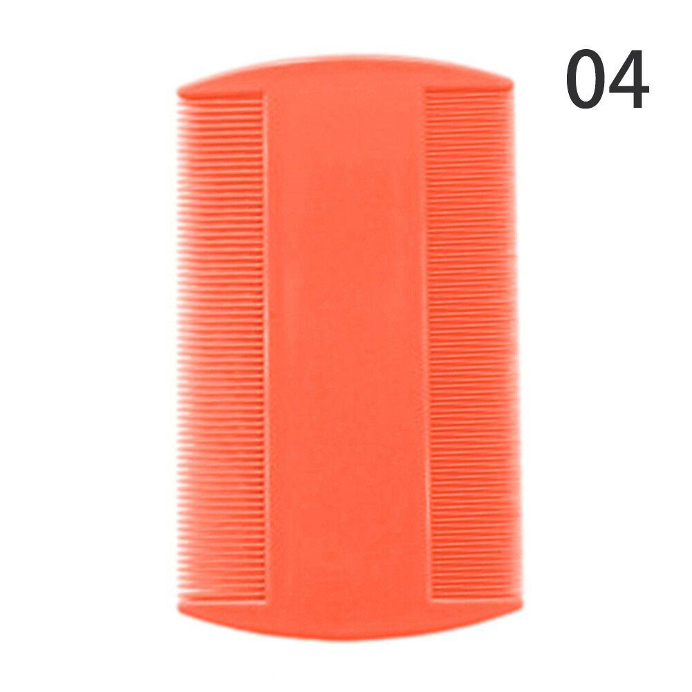 White Double Sided Hair Styling Tools Nit Combs Head Lice Detection Lice Flea Nit Removal Lice Comb