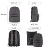 Рюкзак для женщин и бизнеса Большой для ПК [Mura] Мужской, Сумка для мамы, Сумка, Вместимость, Поездки на работу, (черный)