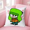 Funny SSouth ParksS Anime Celebrity Merchandise AllMatch Printed Pillow Case Sofa Car Office Room Decoration Protector