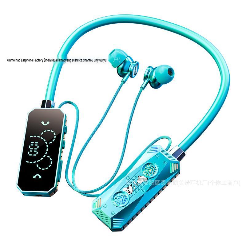 Sports Bluetooth Earphones with Ultra-long Battery Life and Neckband Design