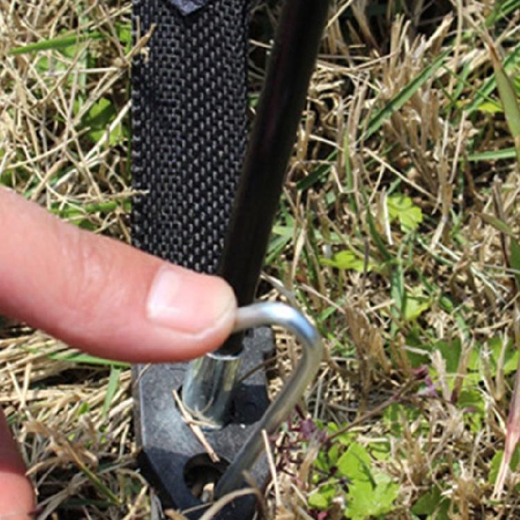 Набор из 10 шт. крючков для туристической палатки, фиксаторов оттяжек, пластиковых держателей для стоек палатки, переходник для стоек палатки