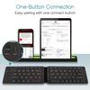 Oem Arabic Espanol Pocket Size Usb Mini bluetooth Folding Keyboard Double Foldable Keyboard Foldable bluetooth Keyboard