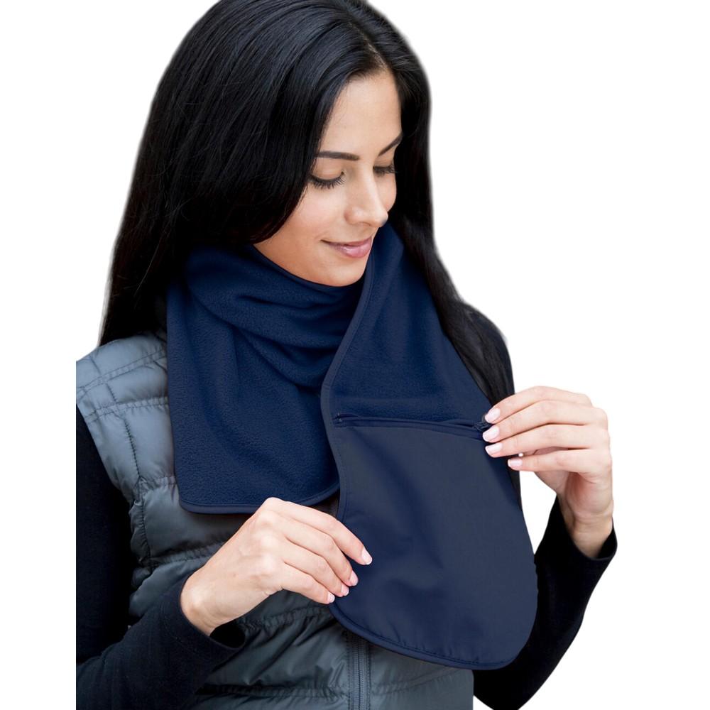 Результат Зимние предметы первой необходимости Флисовый карман Зимний шарф